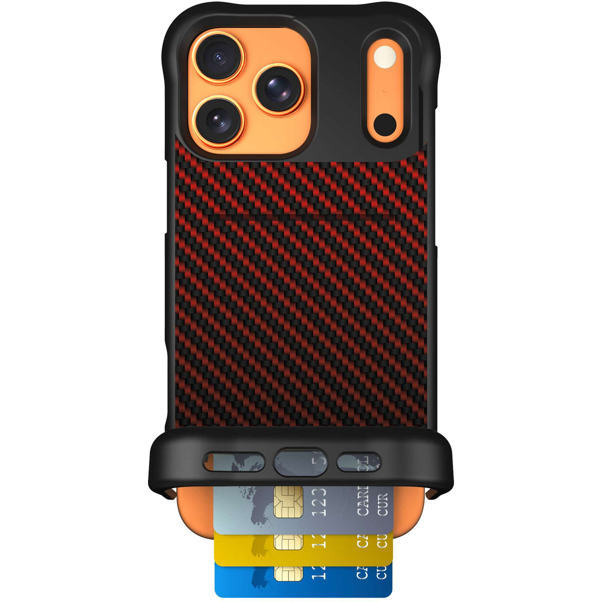 Red Carbon Fiber | website | iPhone 17 Pro Max | Case