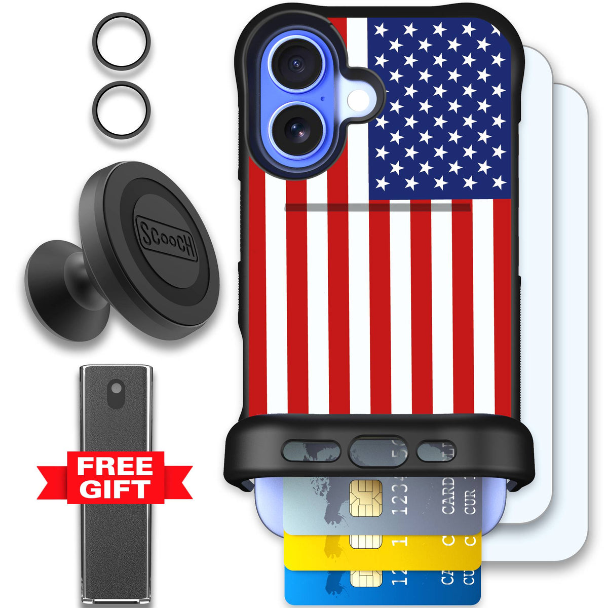 WMTE STARSTRP iPhone 16 Defender Bundle