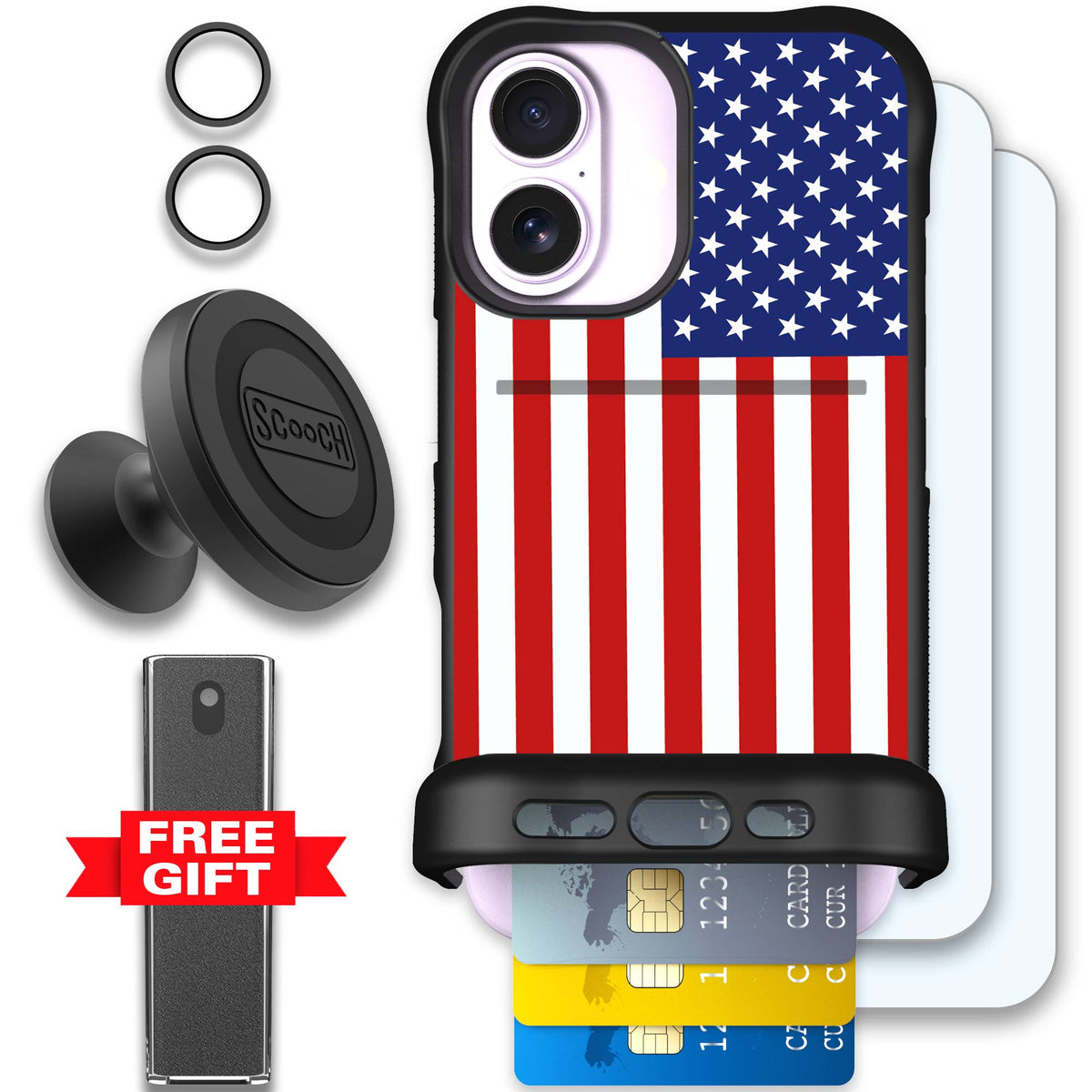 WMTE STARSTRP iPhone 17 Defender Bundle