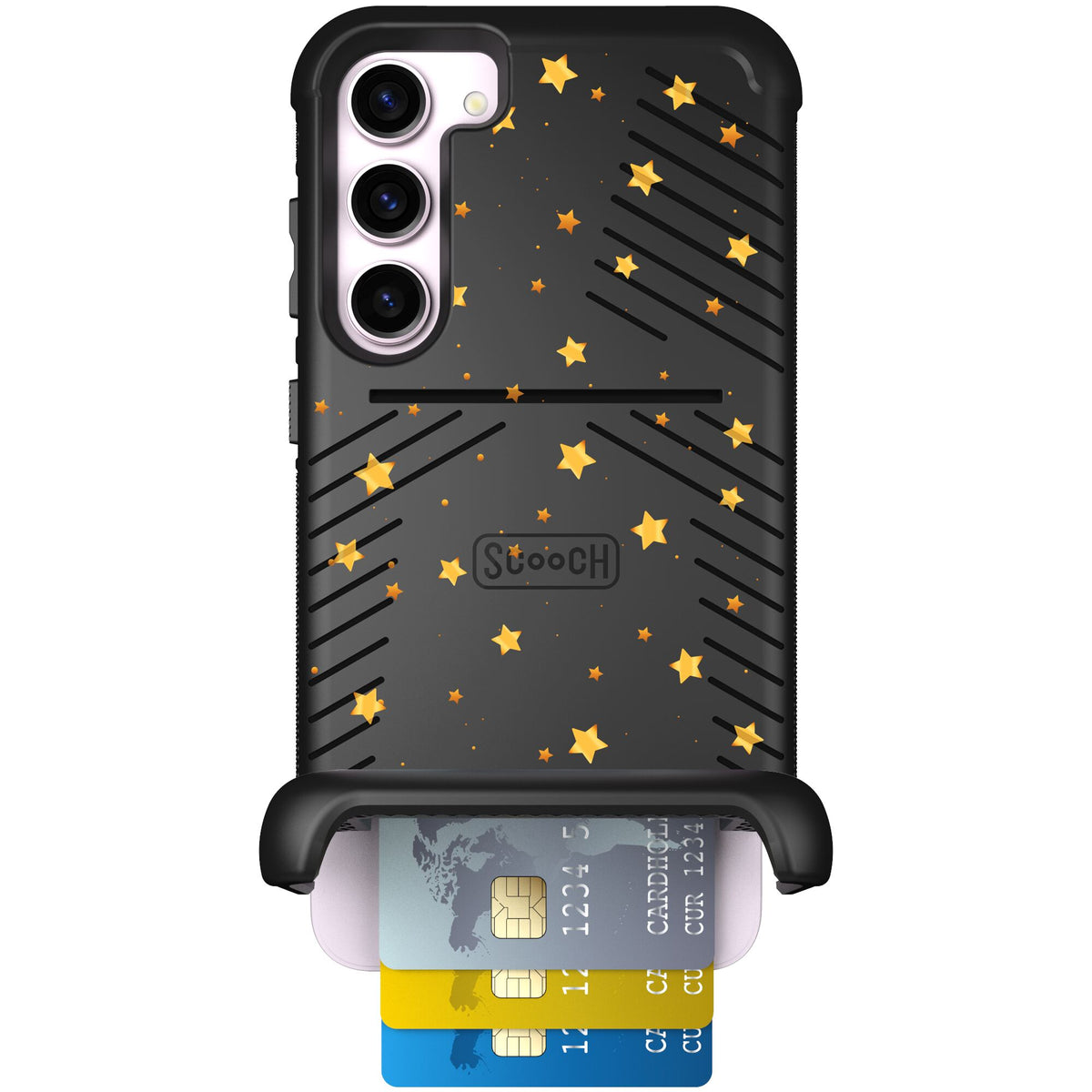 Wingmate Gold Stars for Galaxy S23+