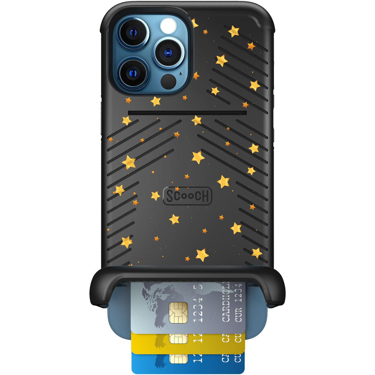 Wingmate Gold Stars for iPhone 12 Pro Max