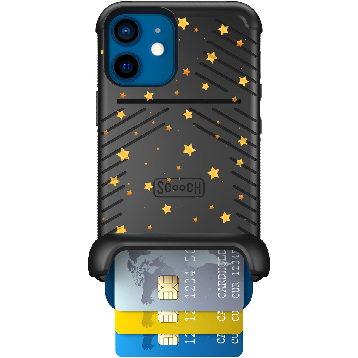 Wingmate Gold Stars for iPhone 12 mini