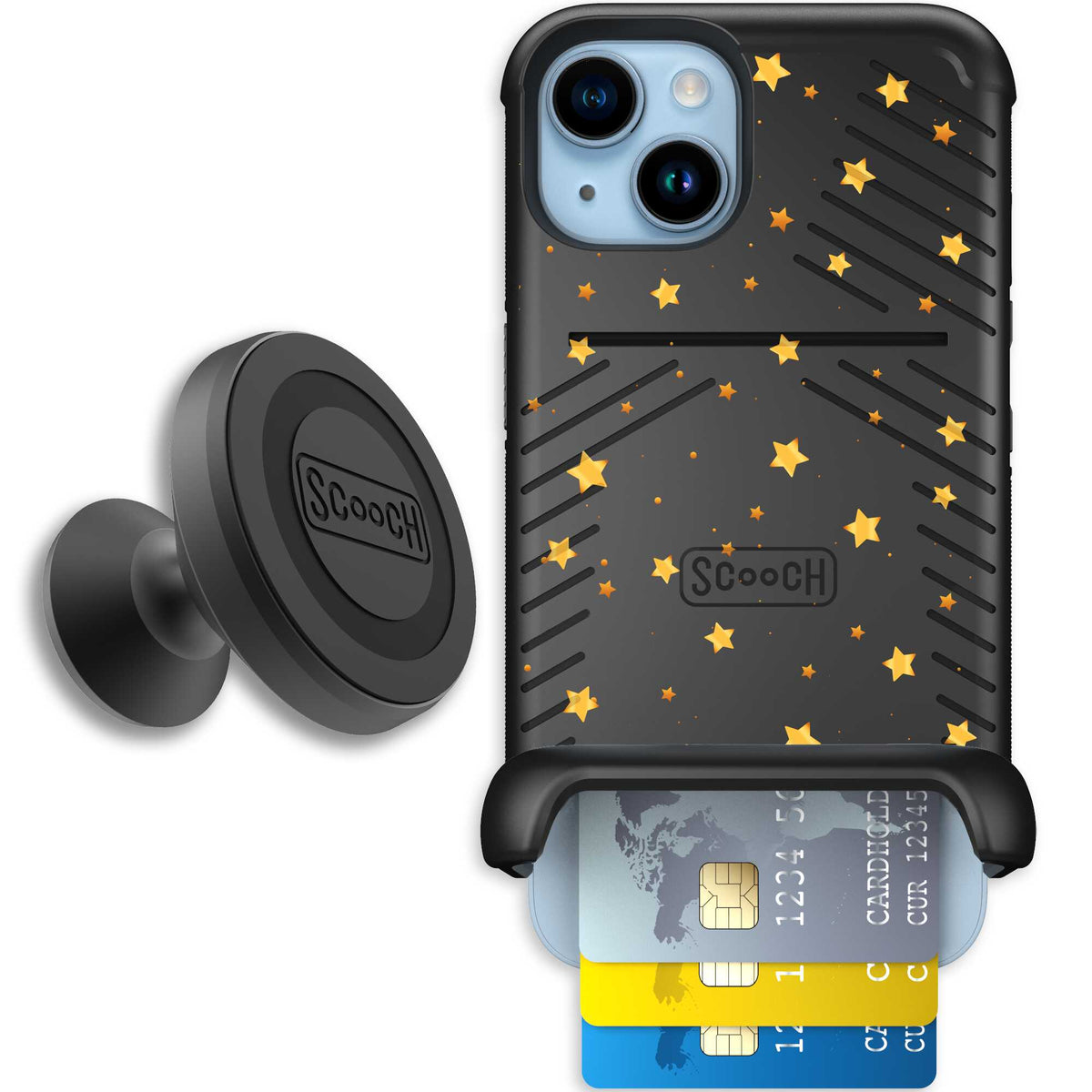 Wingmate Gold Stars for iPhone 14 - Starter Bundle