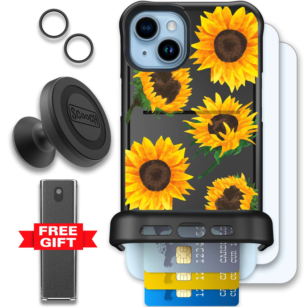 WMTE SUNFLFRZ iPhone 15 Plus Defender Bundle