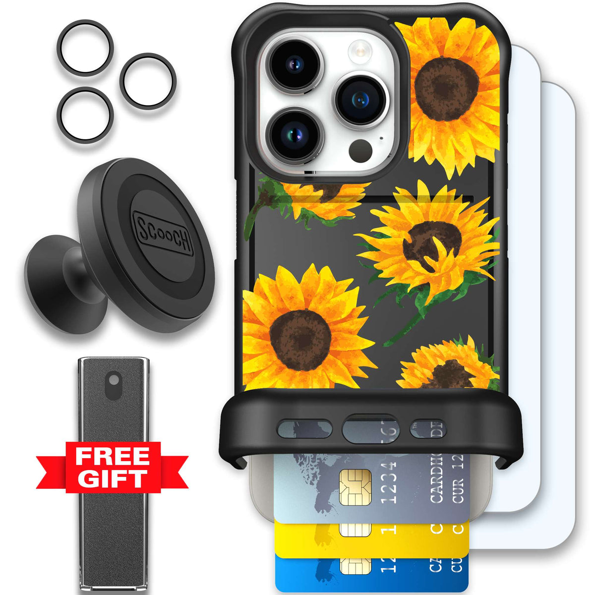 WMTE SUNFLFRZ iPhone 15 Pro Defender Bundle