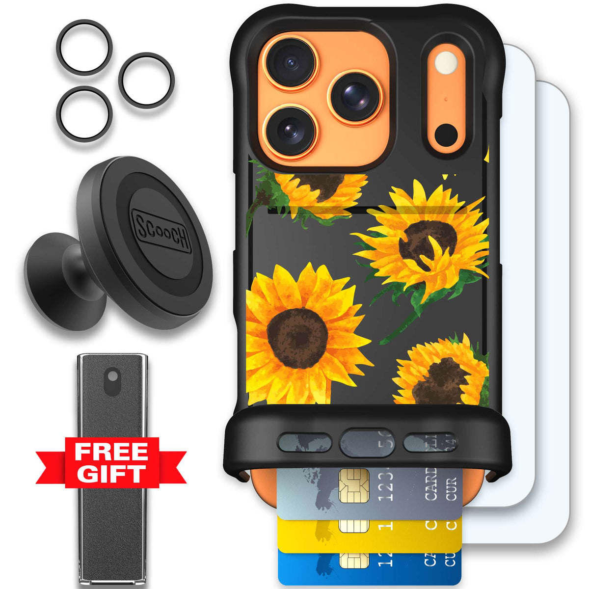 WMTE SUNFLFRZ iPhone 17 Pro Defender Bundle
