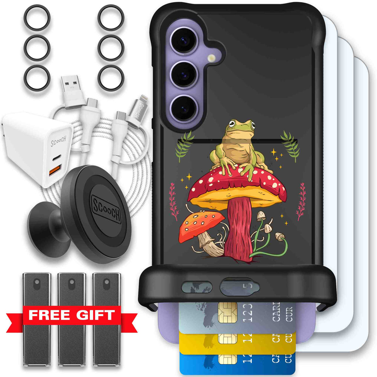 Toadstool Frog Bundle Image 134