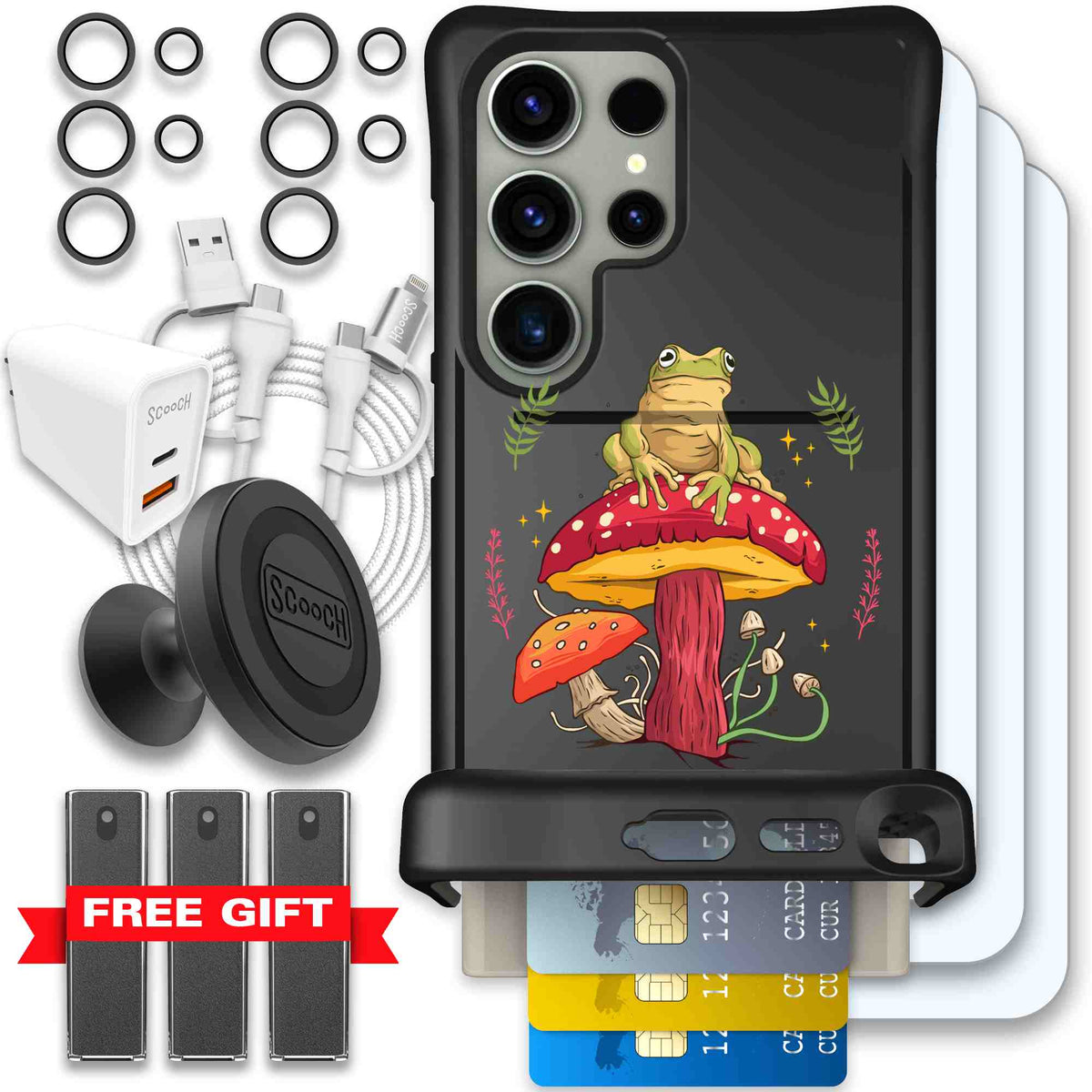 Toadstool Frog Bundle Image 130