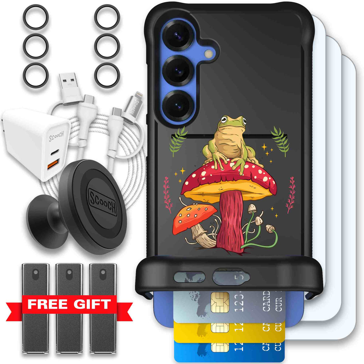 Toadstool Frog Bundle Image 122