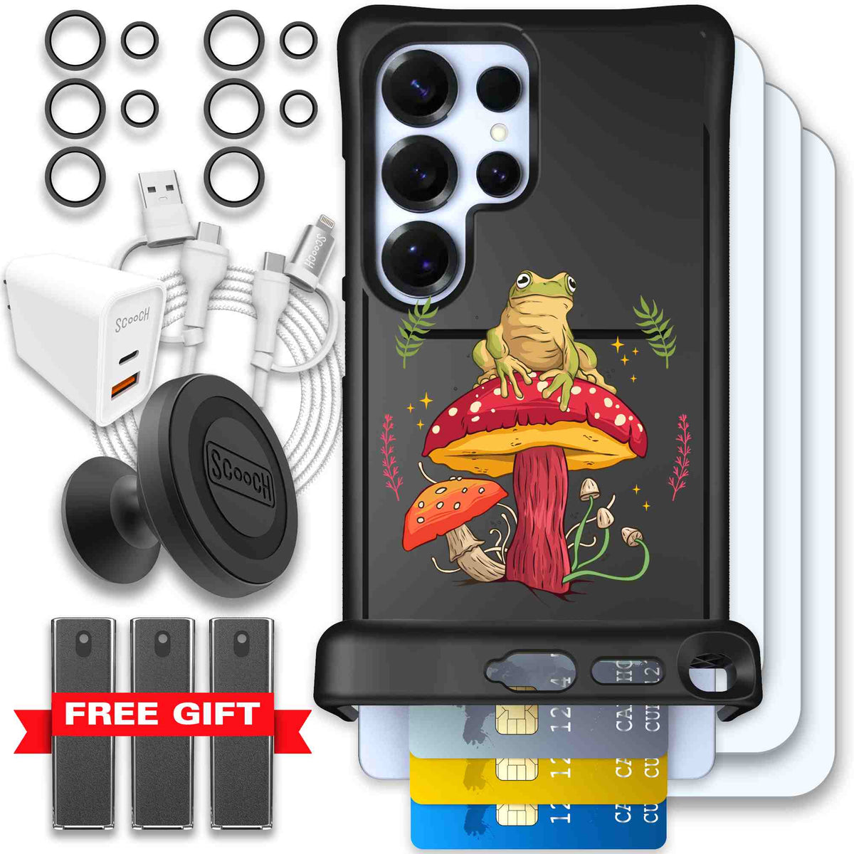 Toadstool Frog Bundle Image 118