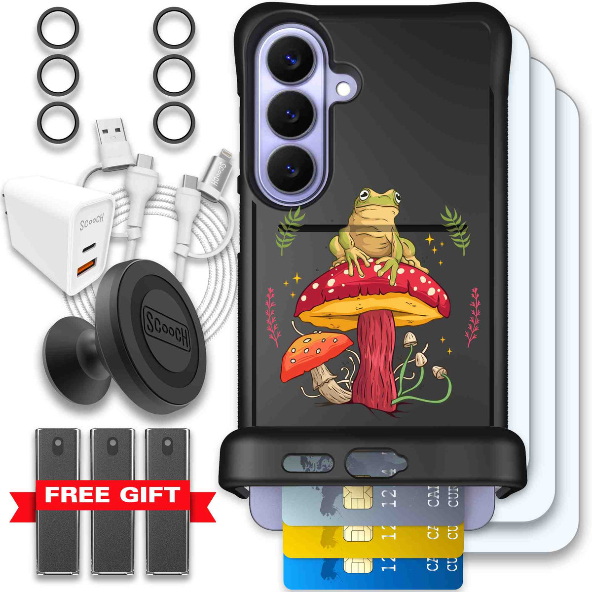 Toadstool Frog Bundle Image 110