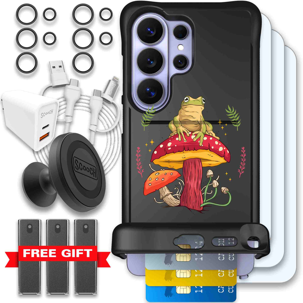 Toadstool Frog Bundle Image 106