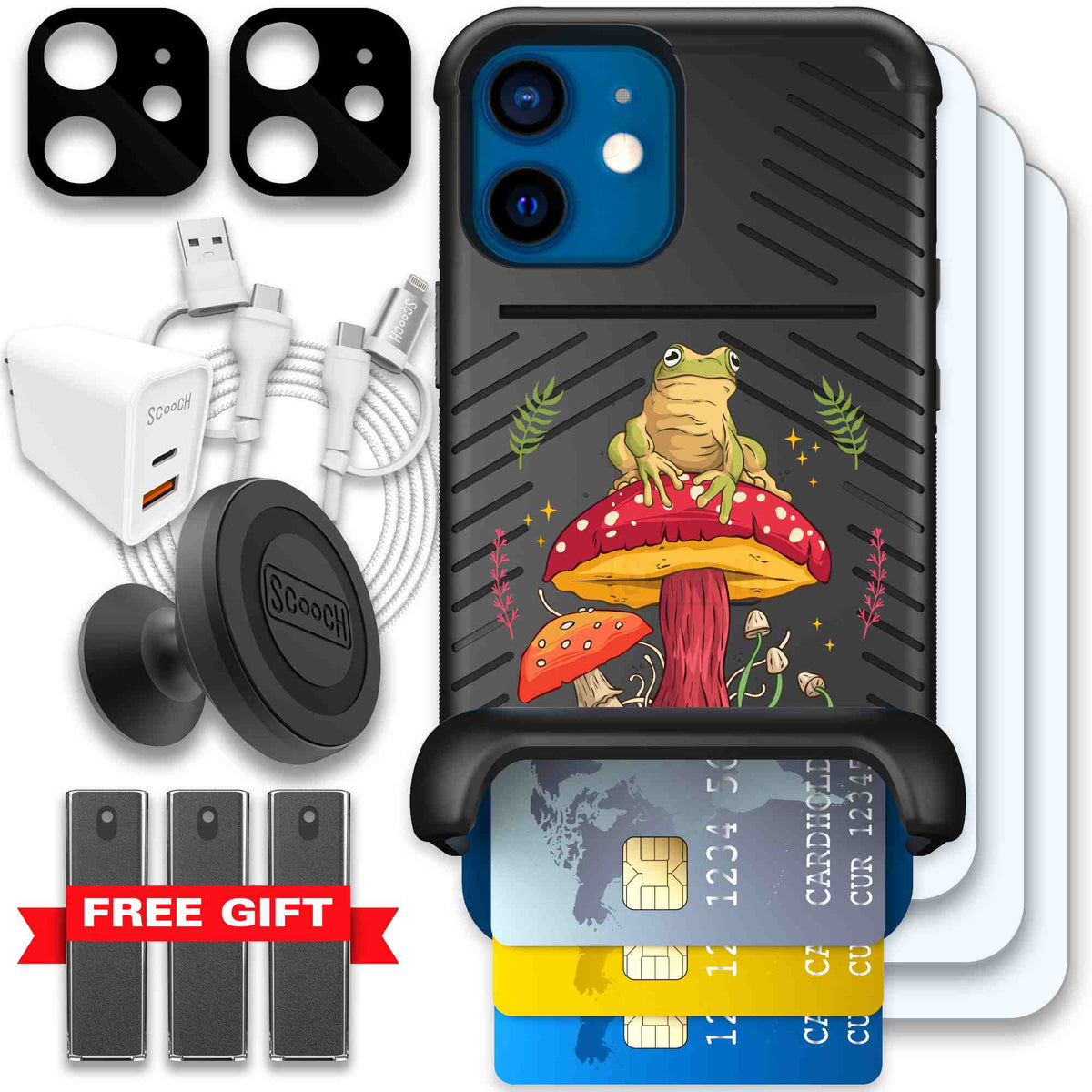 Toadstool Frog Bundle Image 099