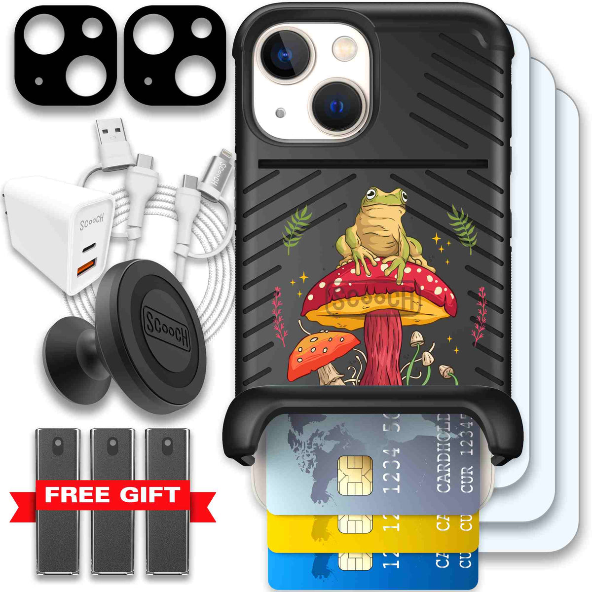Toadstool Frog Bundle Image 084