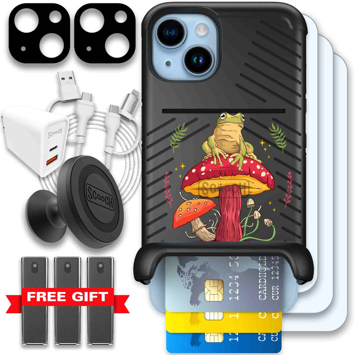 Toadstool Frog Bundle Image 068