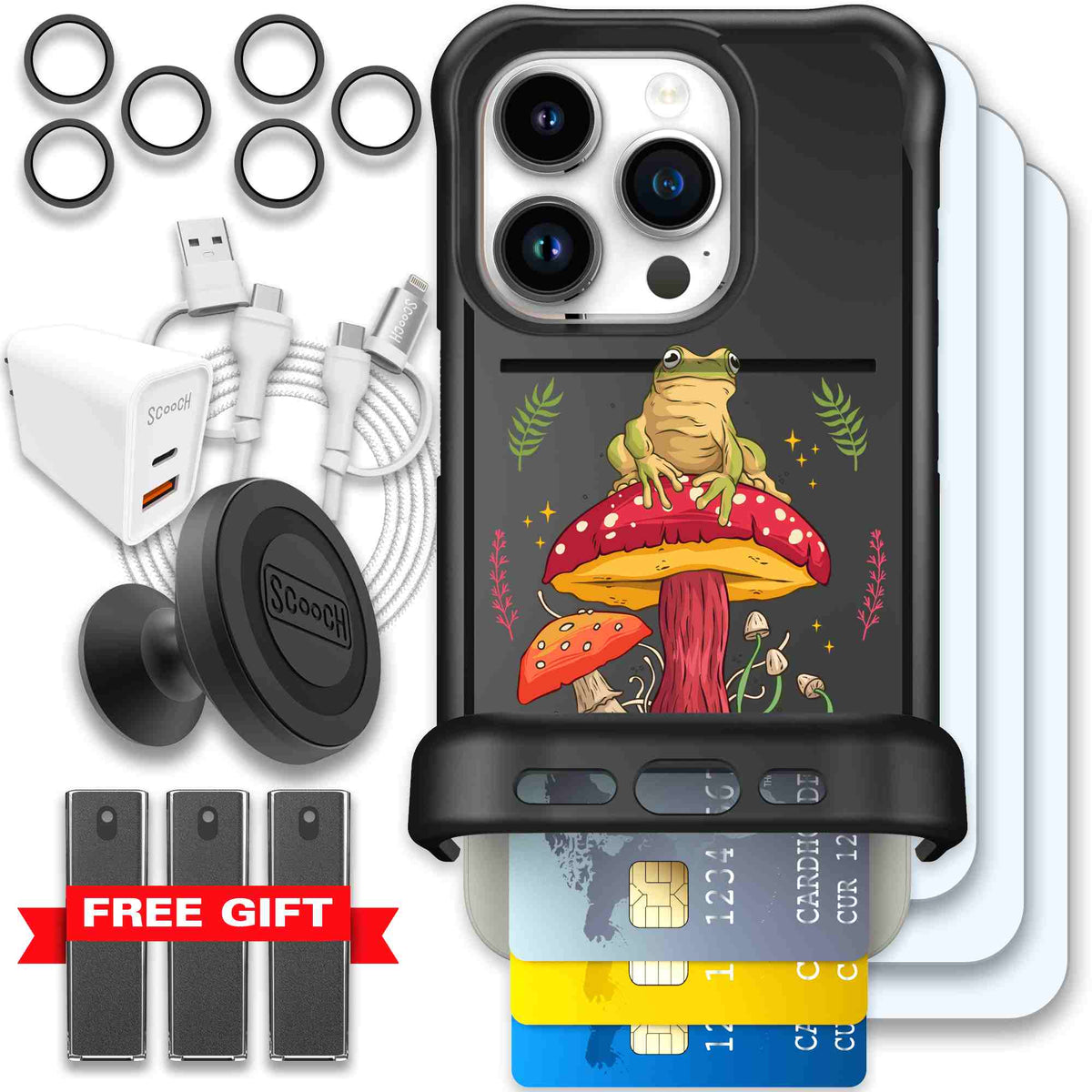 Toadstool Frog Bundle Image 044