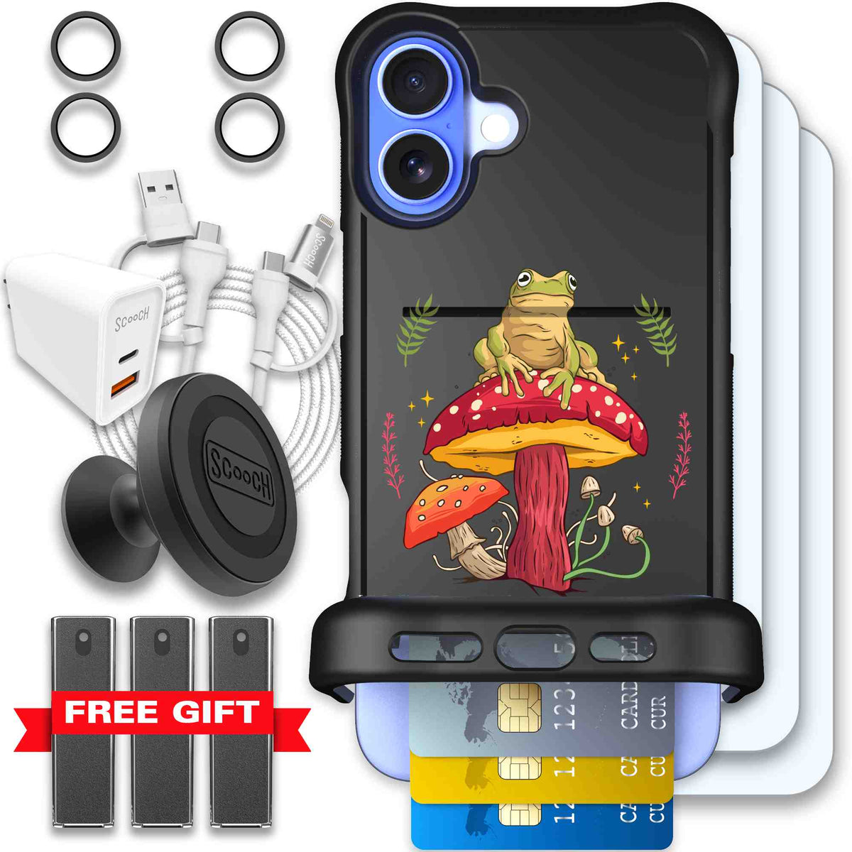 Toadstool Frog Bundle Image 032