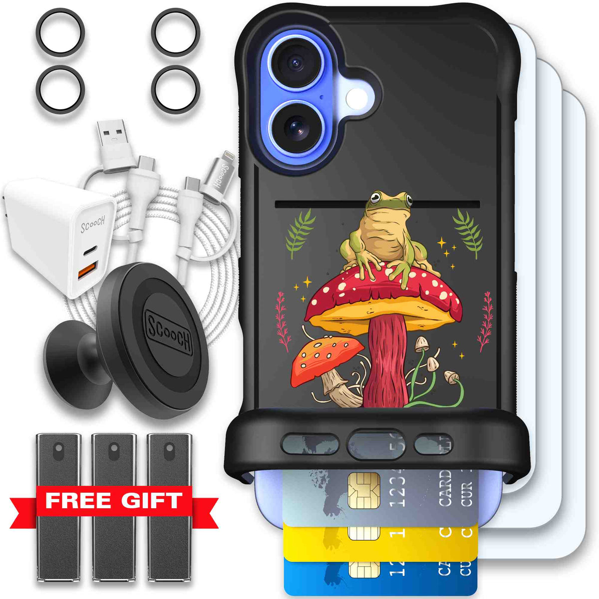 Toadstool Frog Bundle Image 036