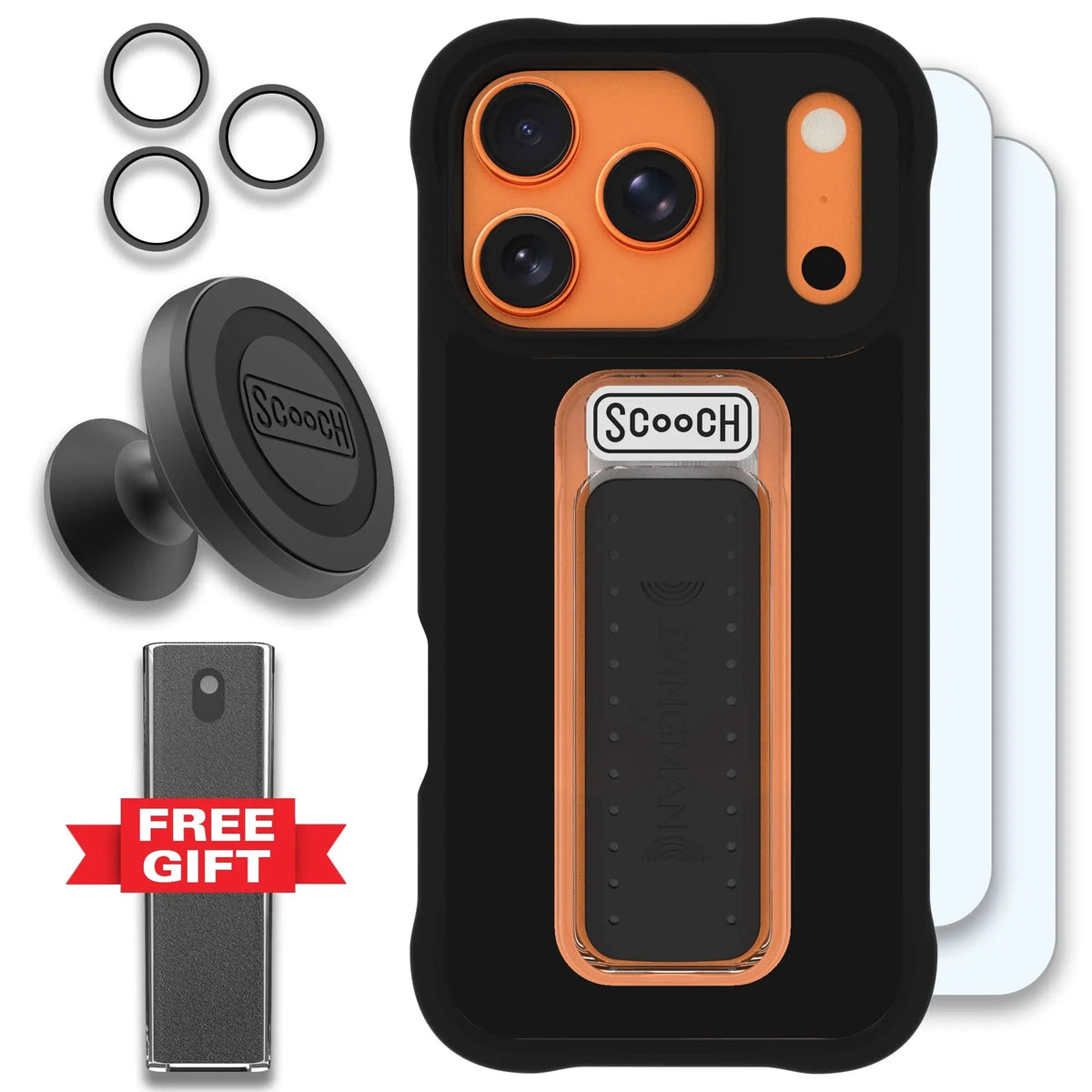 Wingman Black iPhone 17 Pro Defender