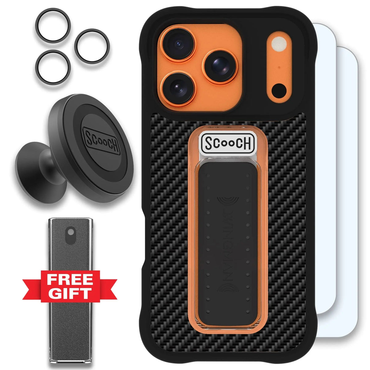 Wingman Carbon Fiber iPhone 17 Pro Defender