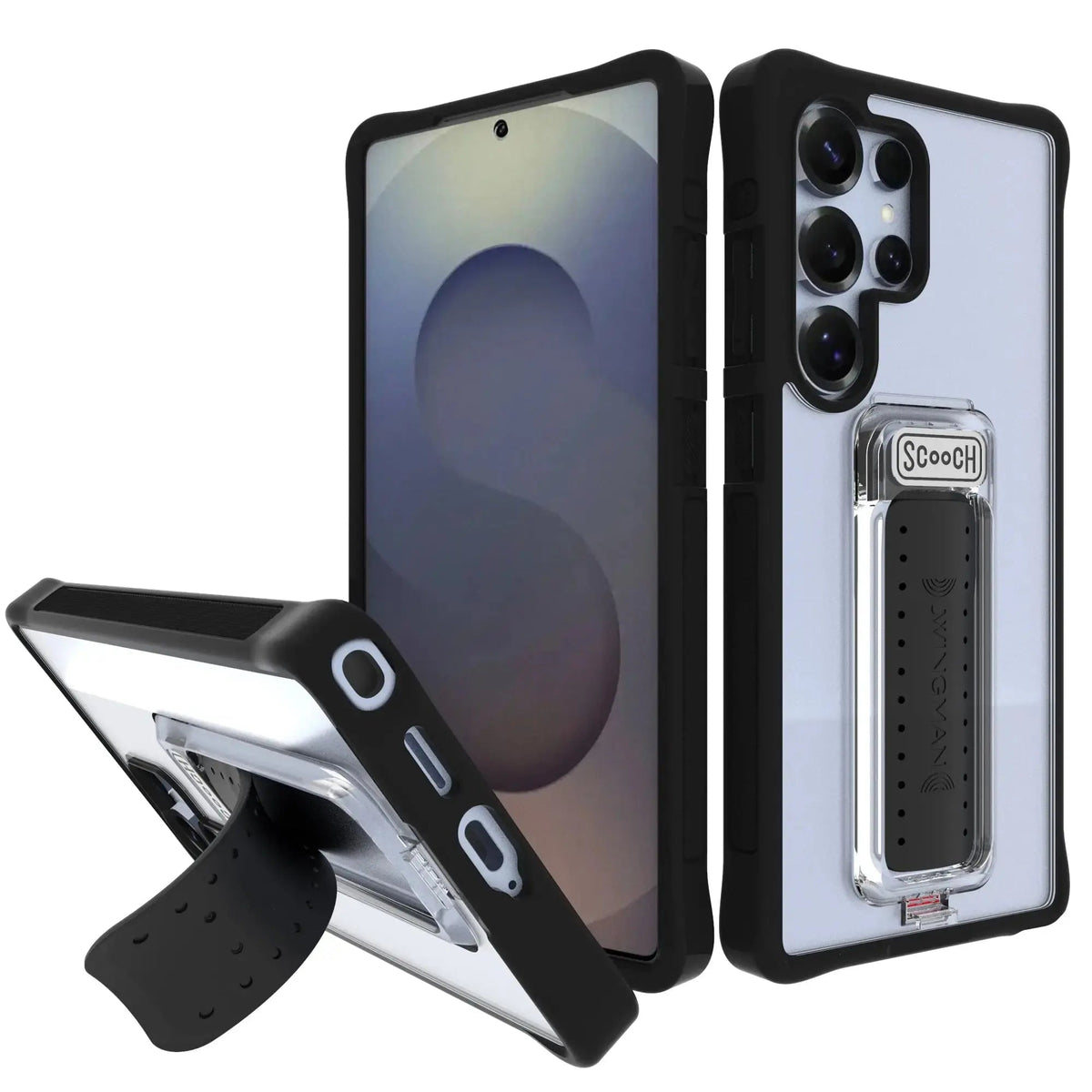 Wingman Tuxedo Clear Galaxy S26 Ultra Case Only