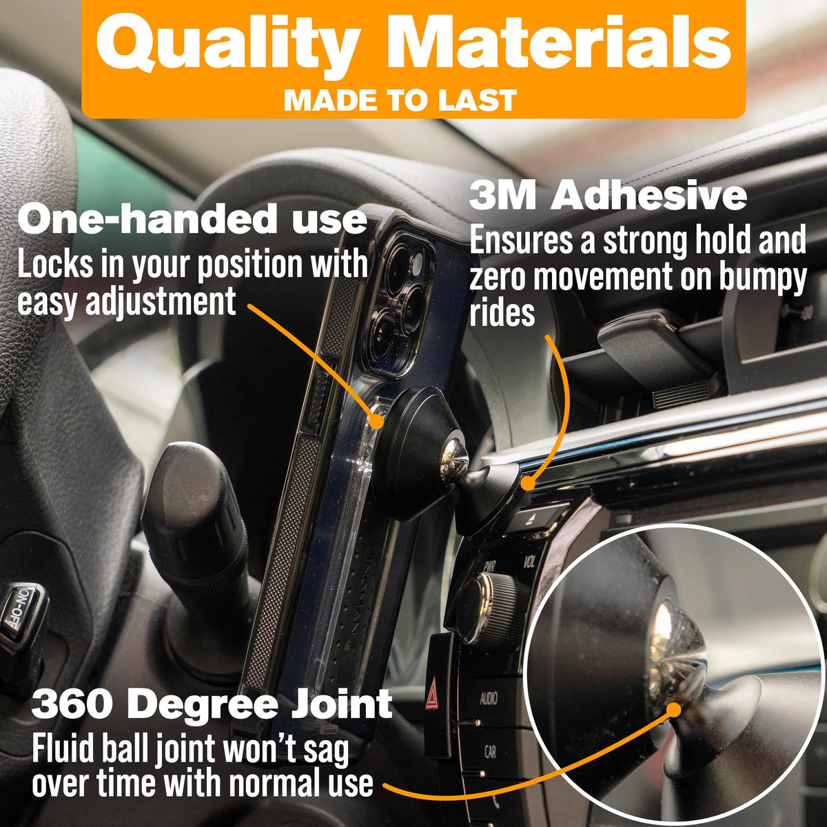 scoochzza Wingmount - Universal Magnetic Car Mount scoochzza Wingmount