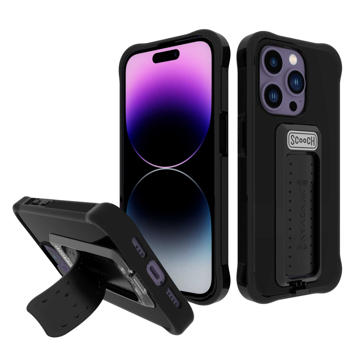 Wingman Black iPhone 14 Pro Case Only