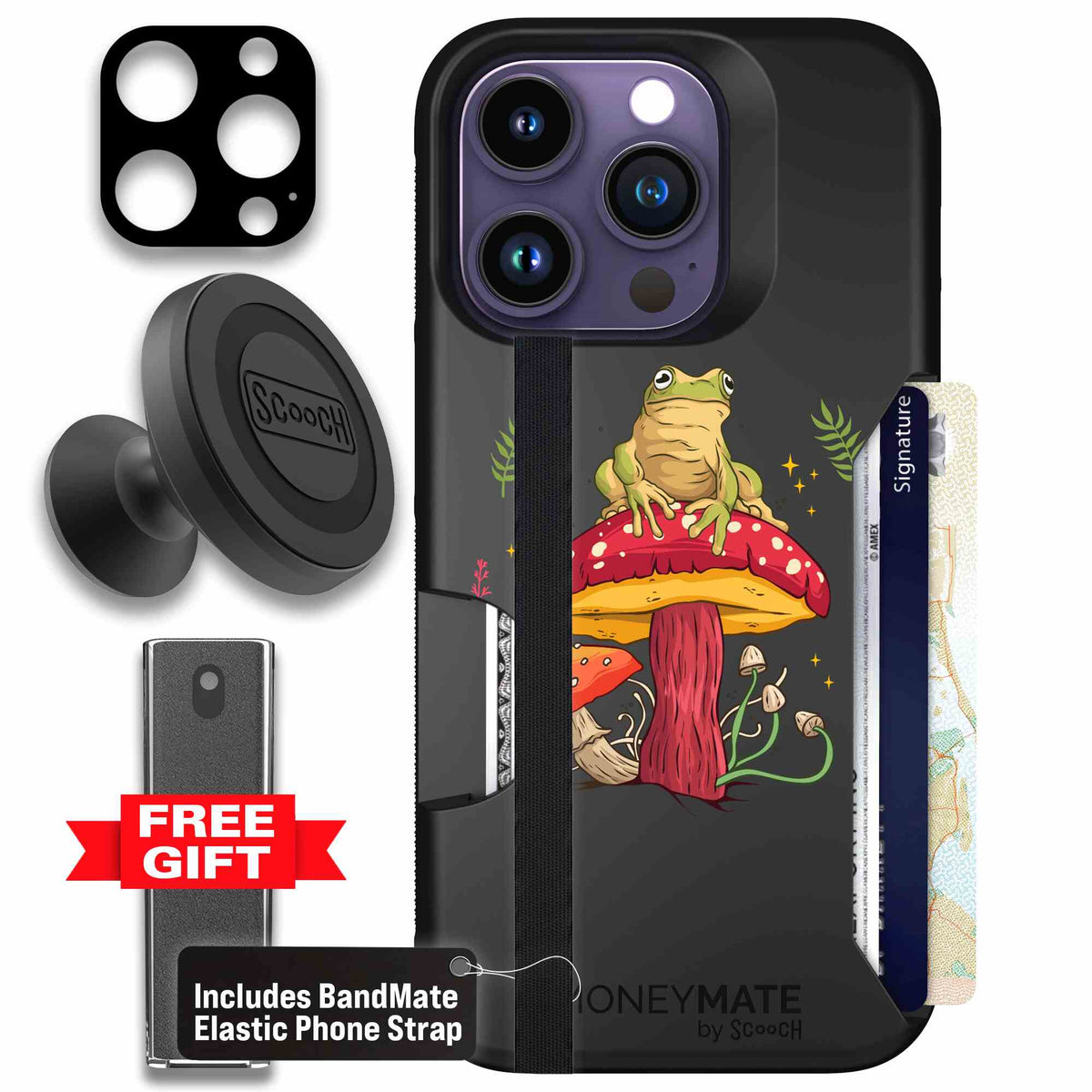 Toadstool Frog | website | iPhone 14 Pro | Defender Bundle