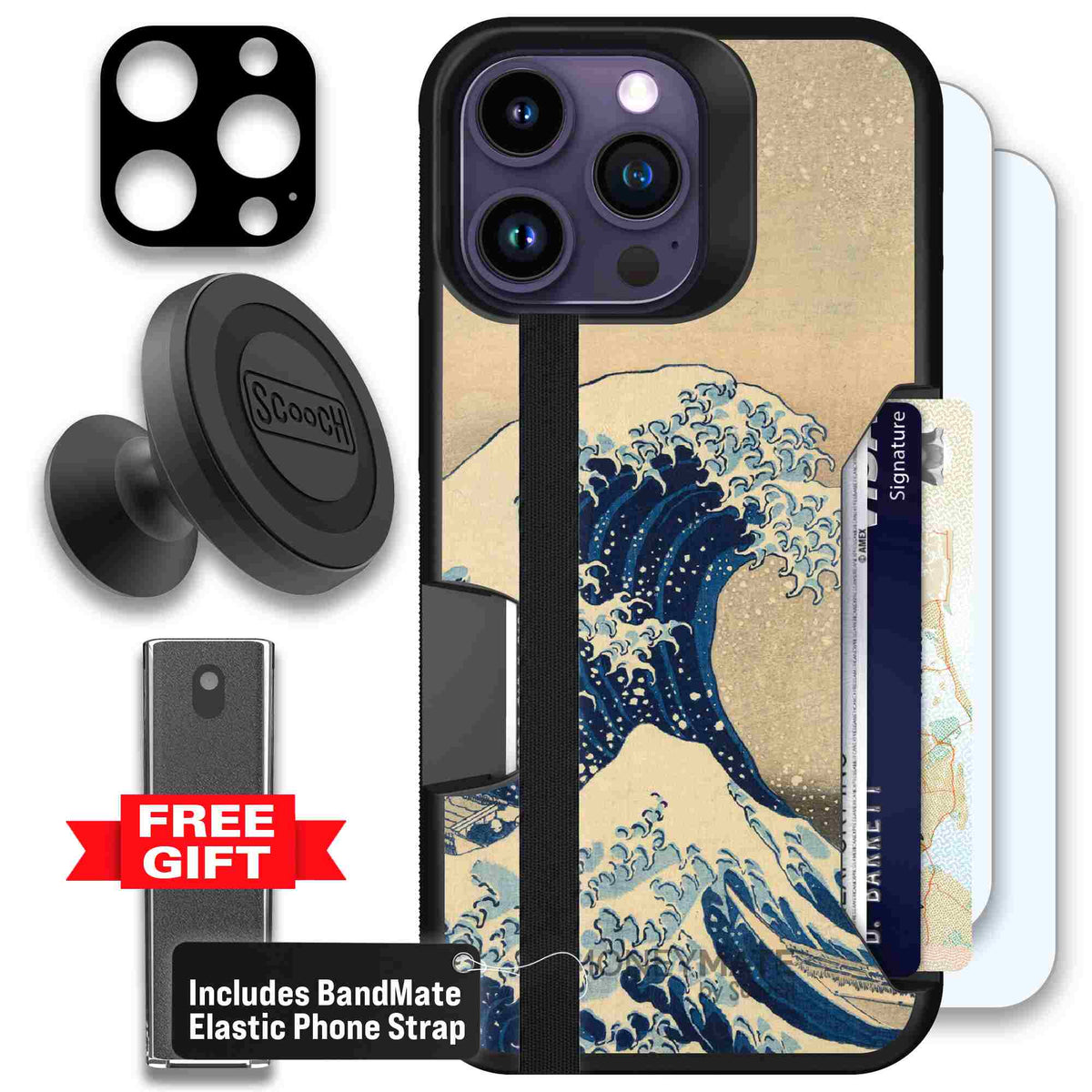 Great Wave | website | iPhone 14 Pro Max | Defender Bundle