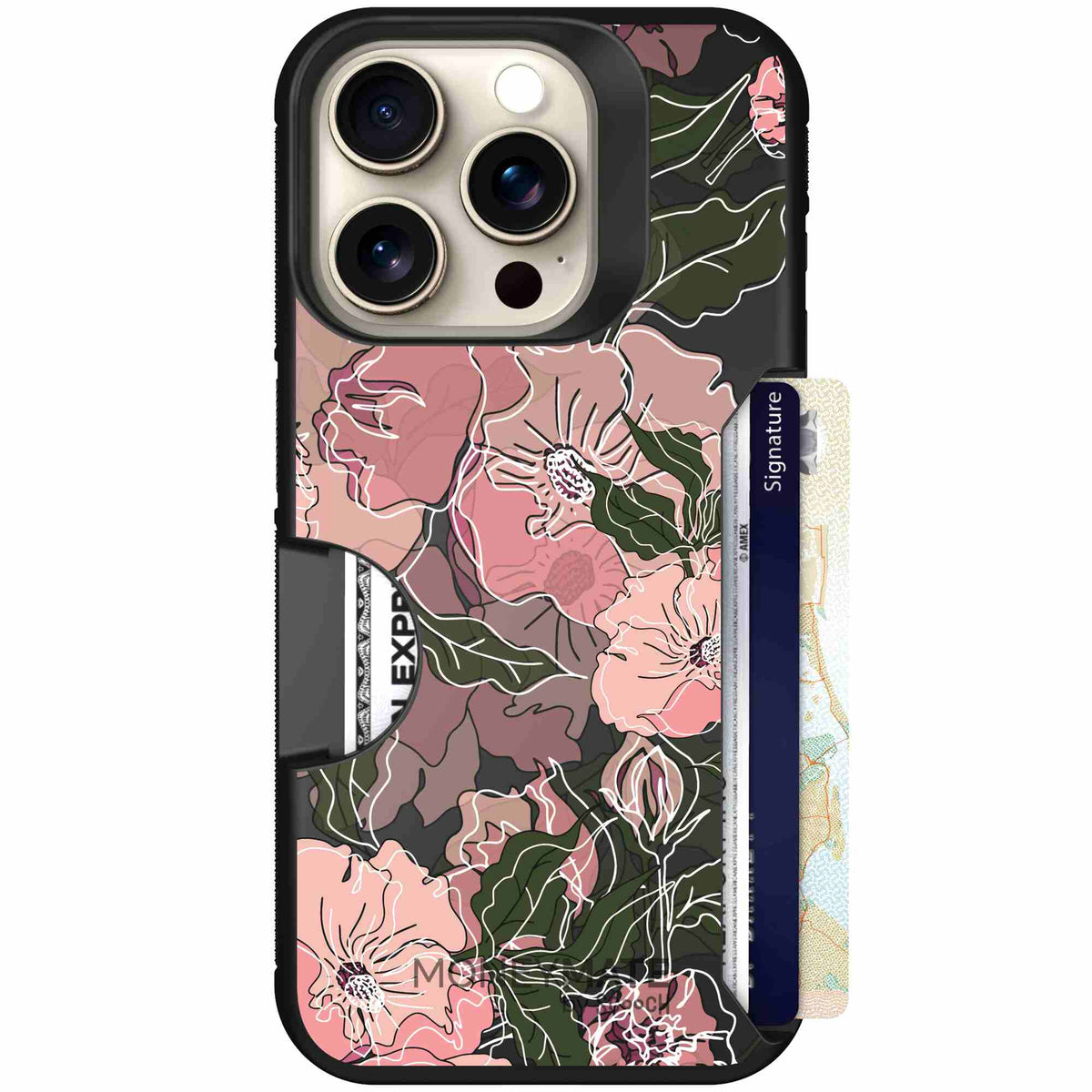 Blush Botanical | website | iPhone 15 Pro | Case