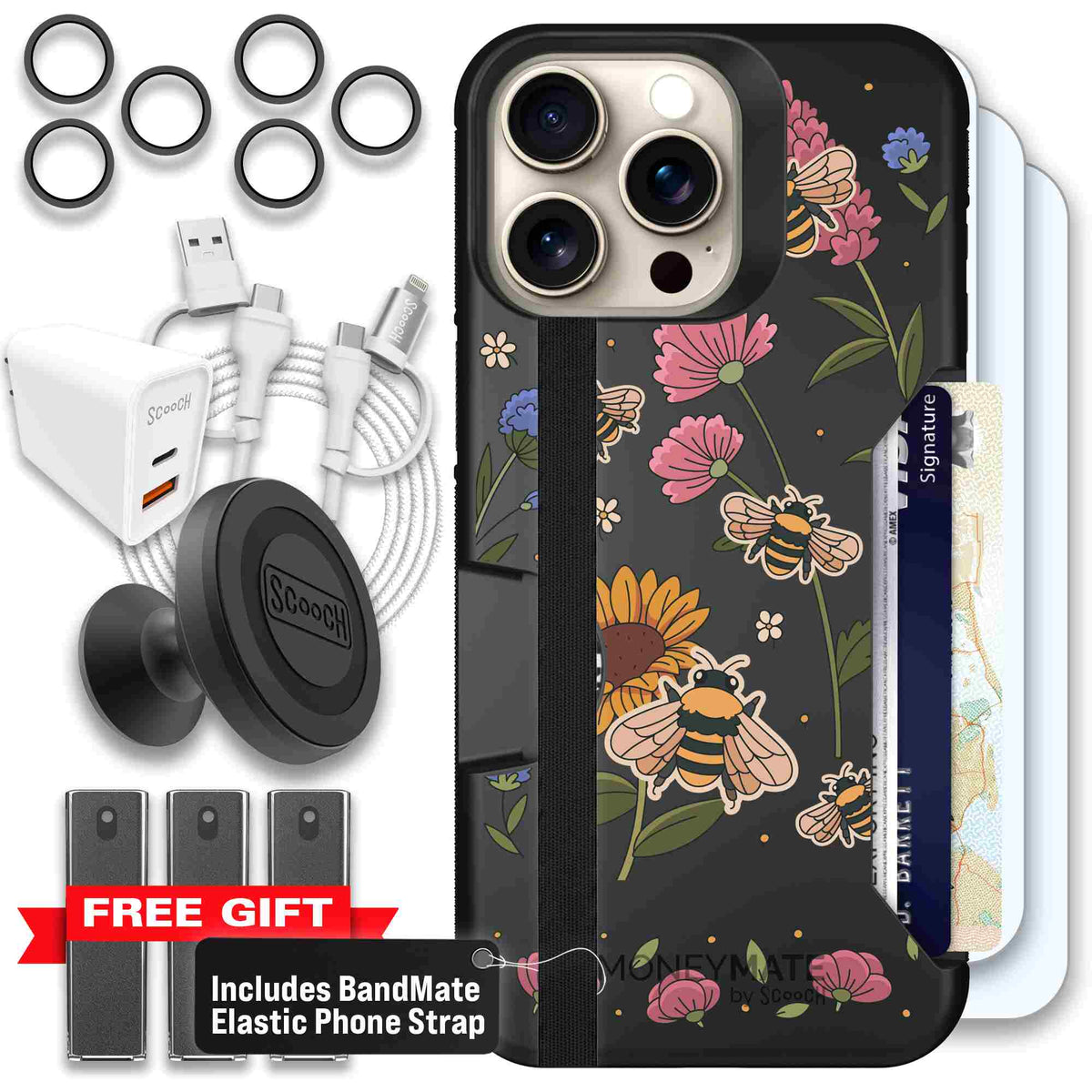 Bee Happy | website | iPhone 15 Pro Max | Ultimate Bundle