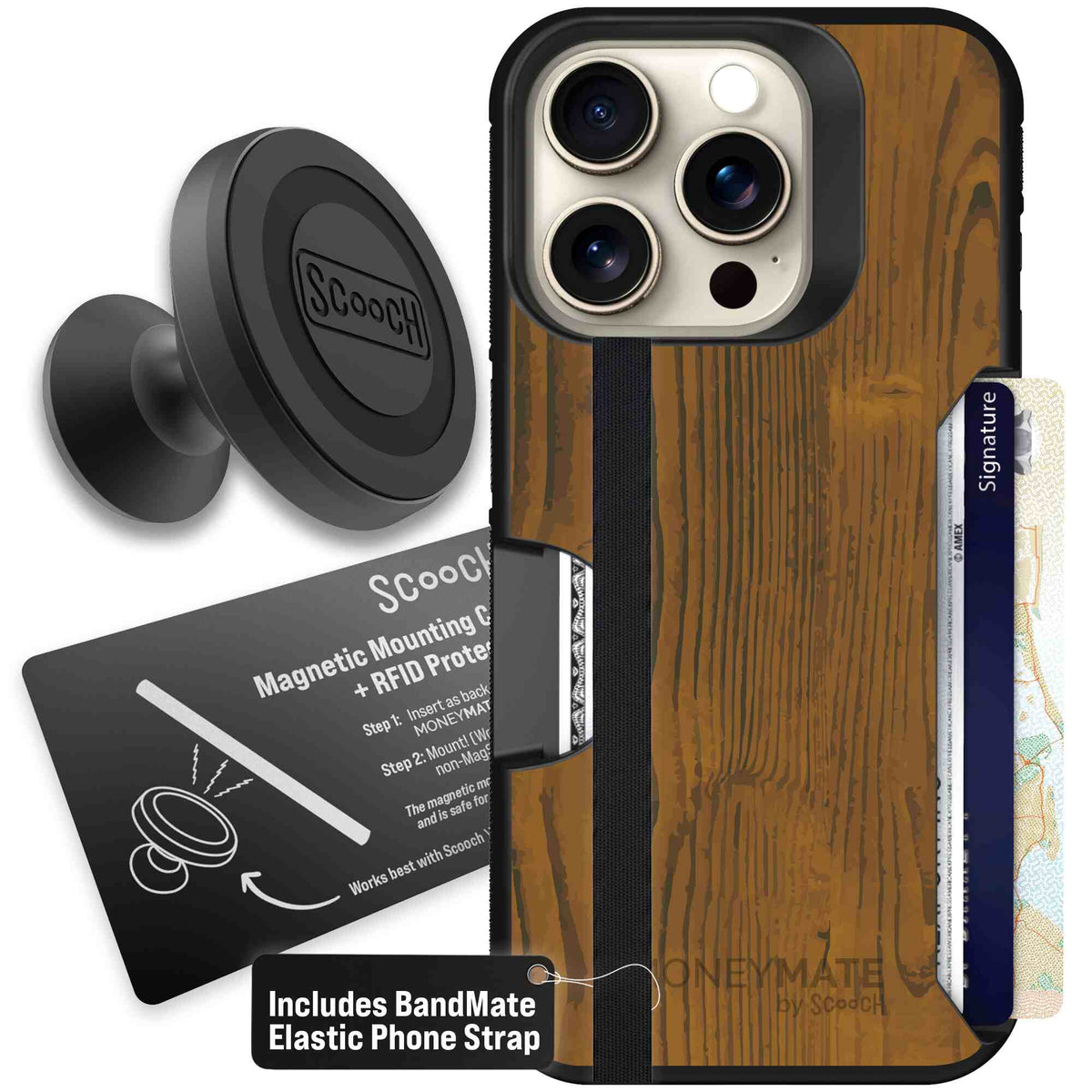Wood Grain | website | iPhone 15 Pro | Starter Bundle