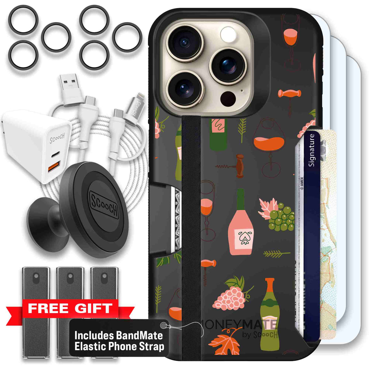 Vino Vibes | website | iPhone 15 Pro | Ultimate Bundle