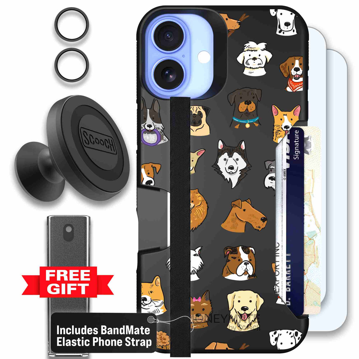 Dog Squad | website | iPhone 16 Plus | Defender Bundle