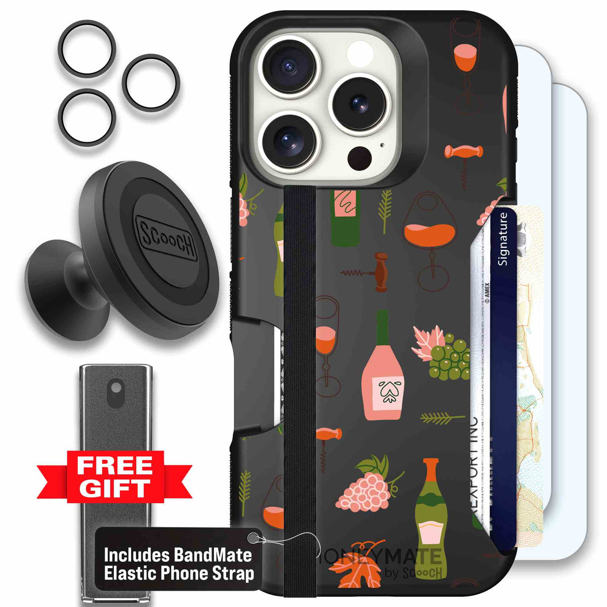 Vino Vibes | website | iPhone 16 Pro | Defender Bundle