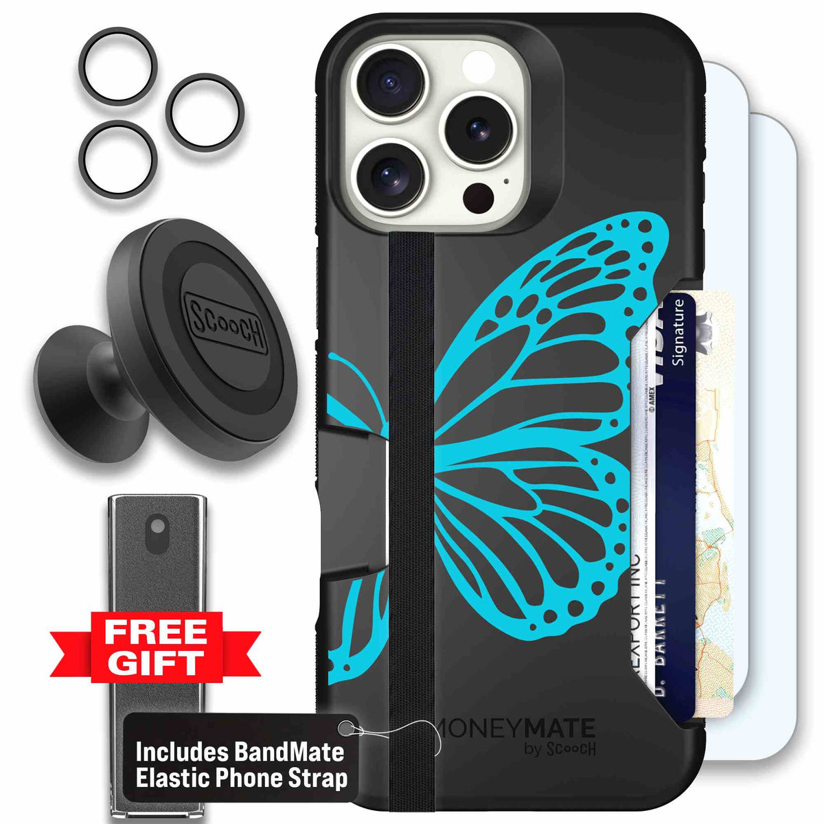 Azure Butterfly | website | iPhone 16 Pro Max | Defender Bundle