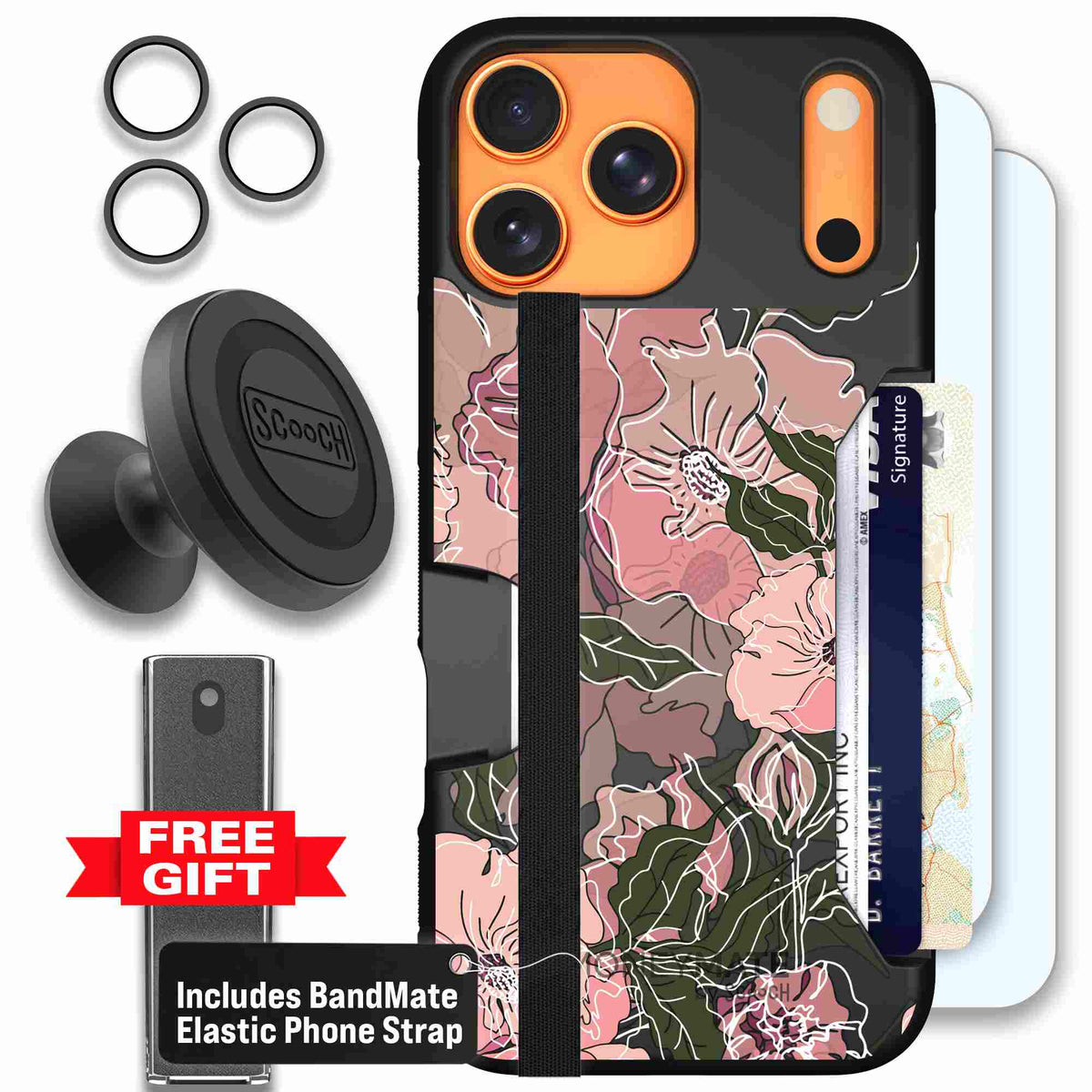 Blush Botanical | website | iPhone 17 Pro Max | Defender Bundle