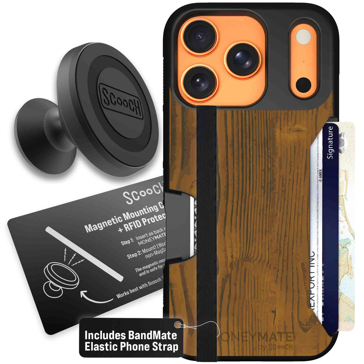 Wood Grain | website | iPhone 17 Pro | Starter Bundle