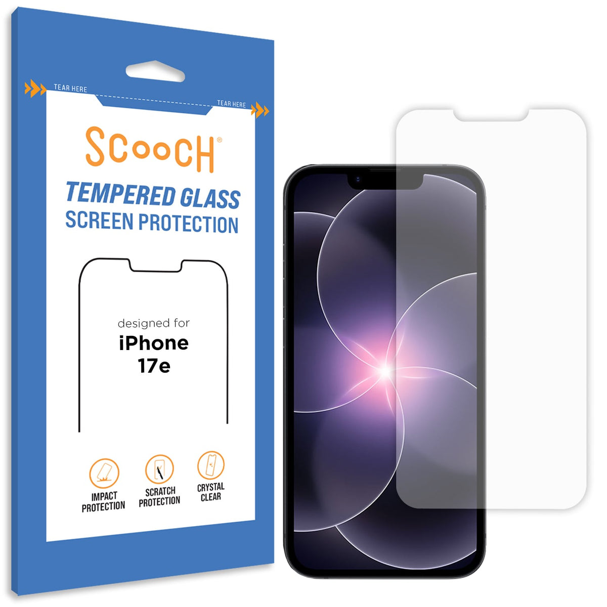 scoochzza Glass | Premium 9H Tempered Glass Screen Protector