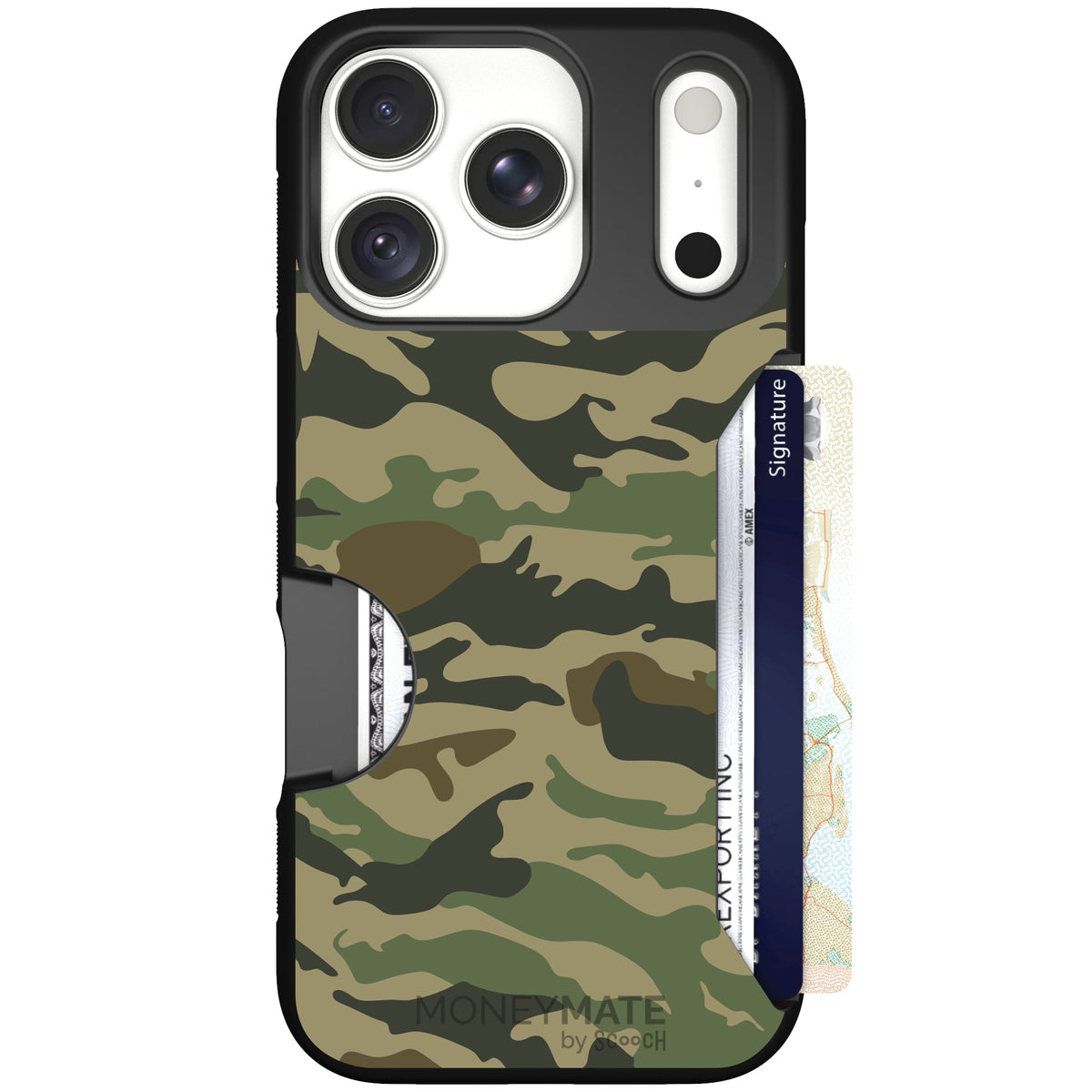 Moneymate Classic Camo for iPhone 18 Pro — case