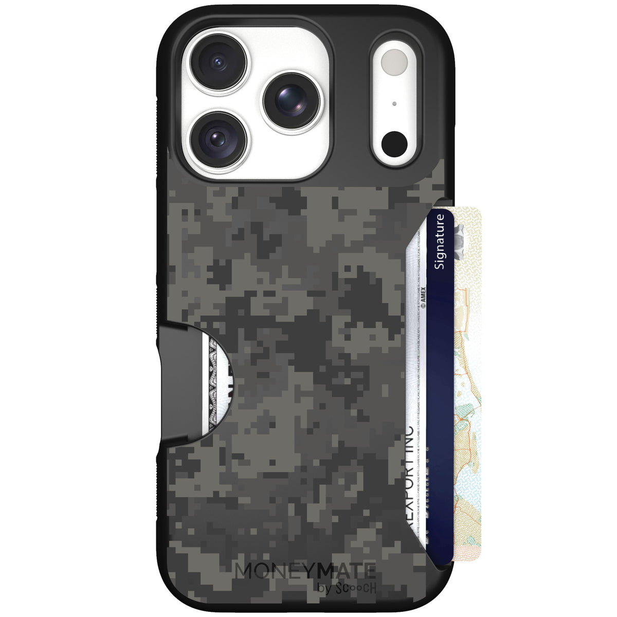 Moneymate Digi Camo for iPhone 18 Pro — case