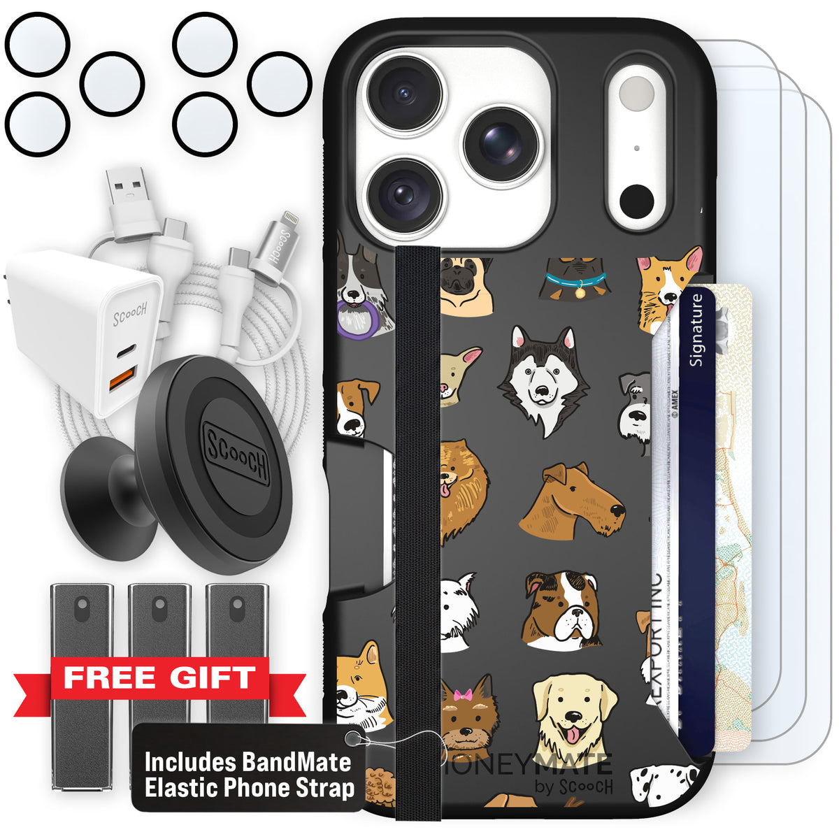 Moneymate Dog Squad for iPhone 18 Pro — Ultimate Bundle