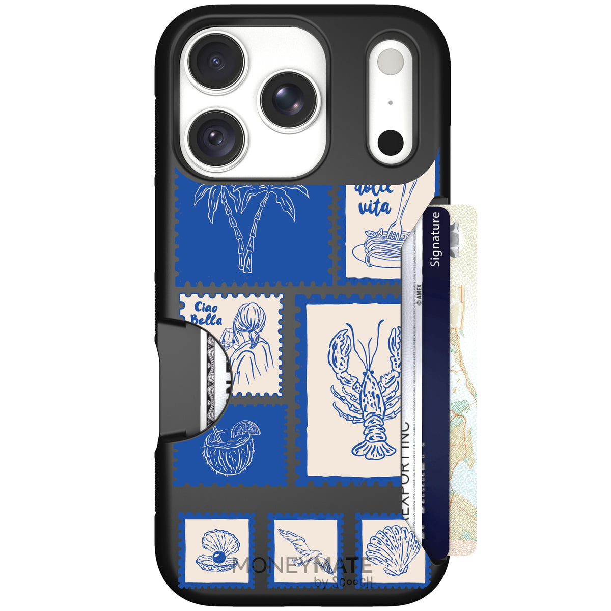 Moneymate Euro Summer for iPhone 18 Pro — case