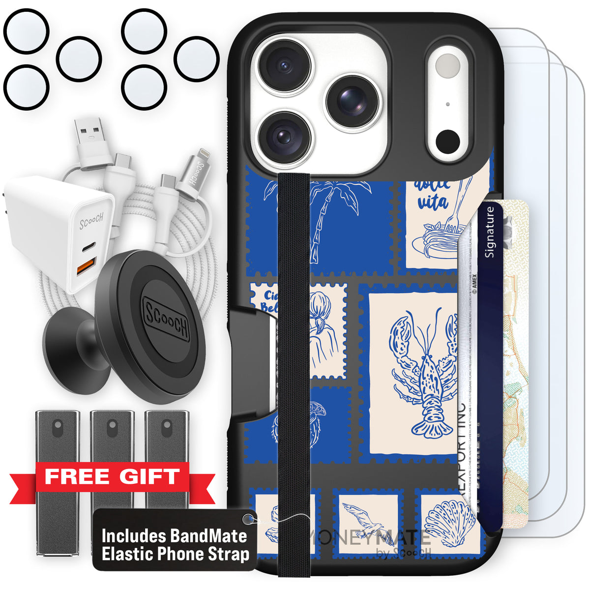 Moneymate Euro Summer for iPhone 18 Pro — Ultimate Bundle