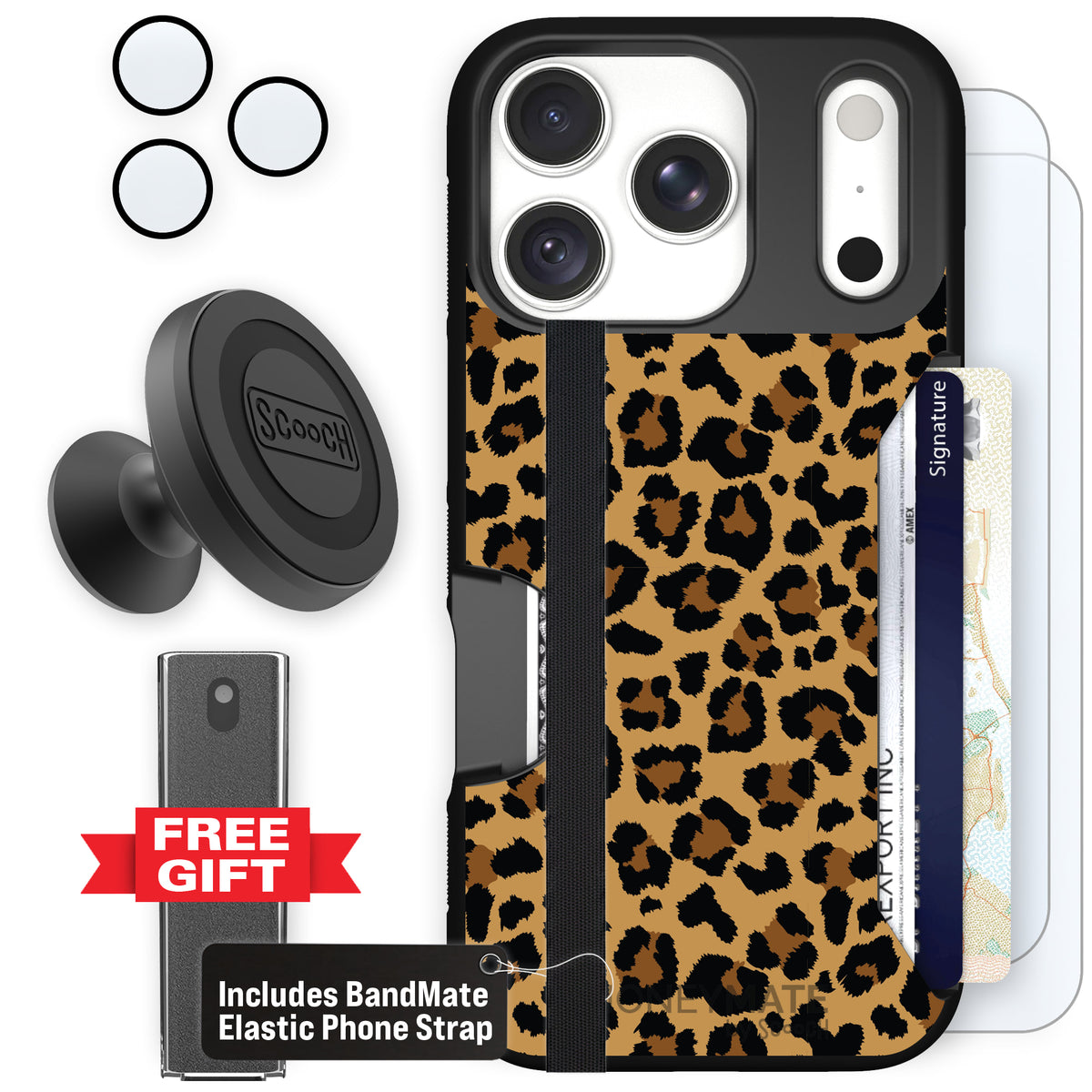 Moneymate Fierce Feline for iPhone 18 Pro — Defender Bundle