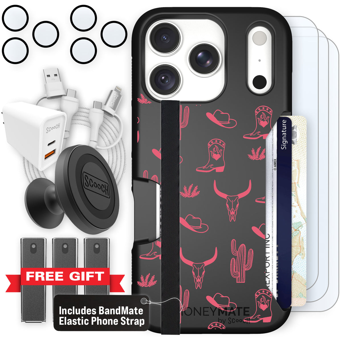 Moneymate Howdy Honey for iPhone 18 Pro — Ultimate Bundle