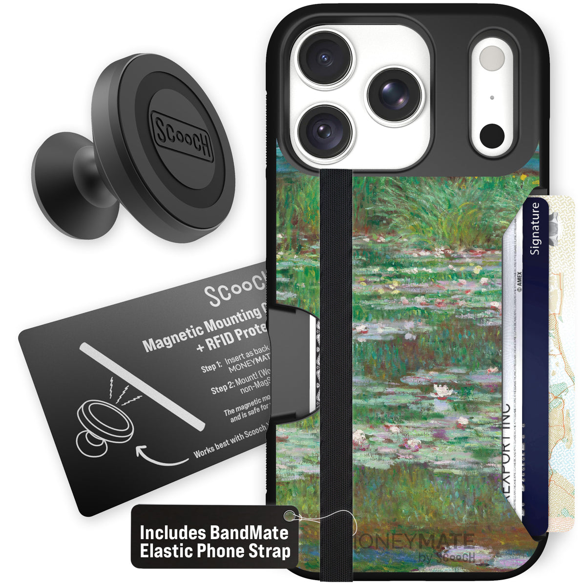 Moneymate Japanese Footbridge for iPhone 18 Pro — Starter Bundle