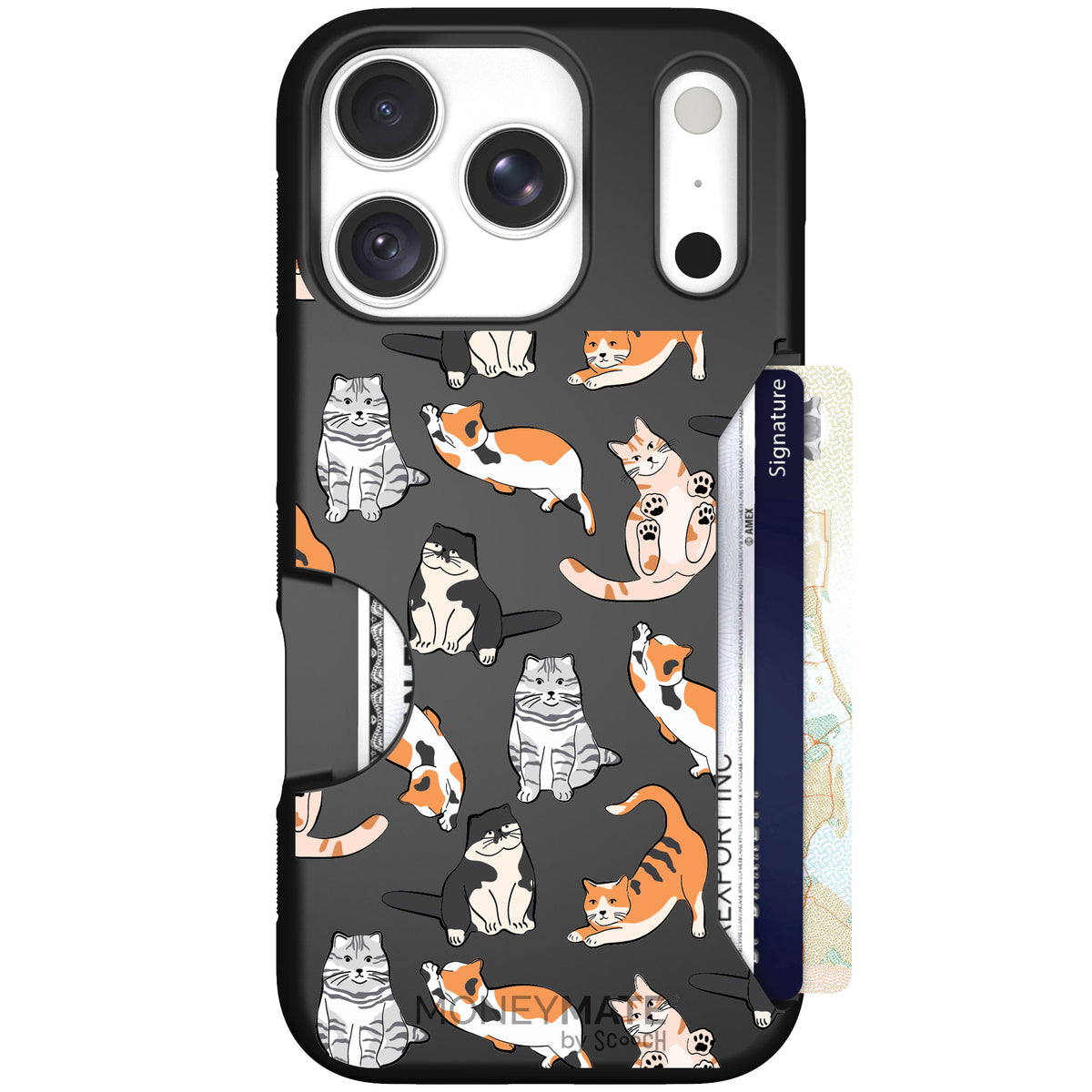 Moneymate Kitty Crew for iPhone 18 Pro — case