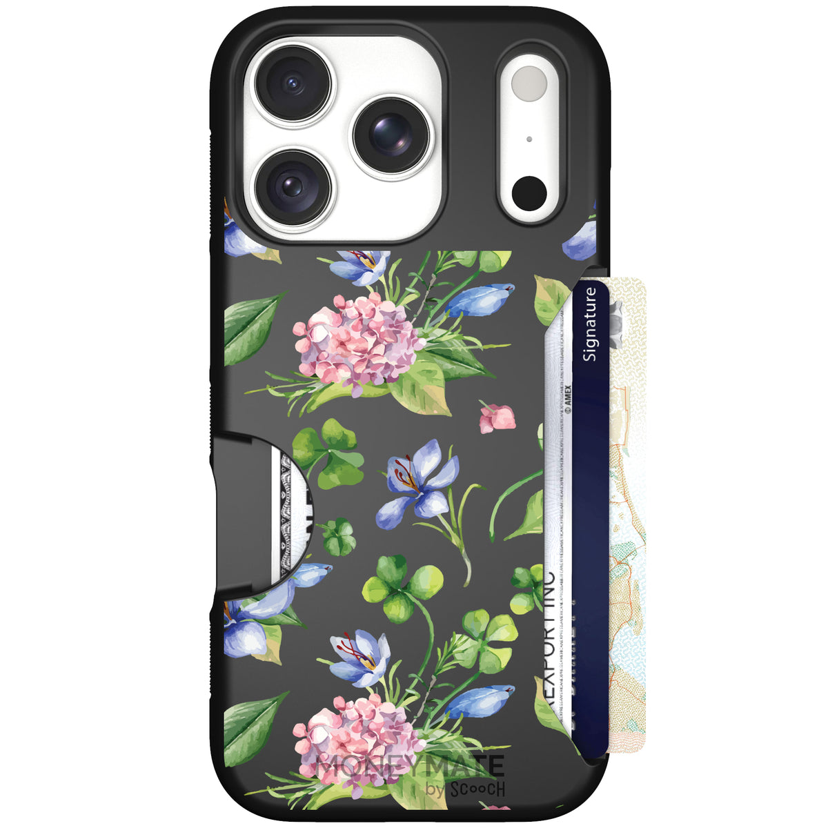 Moneymate Lucky Hydrangea for iPhone 18 Pro — case