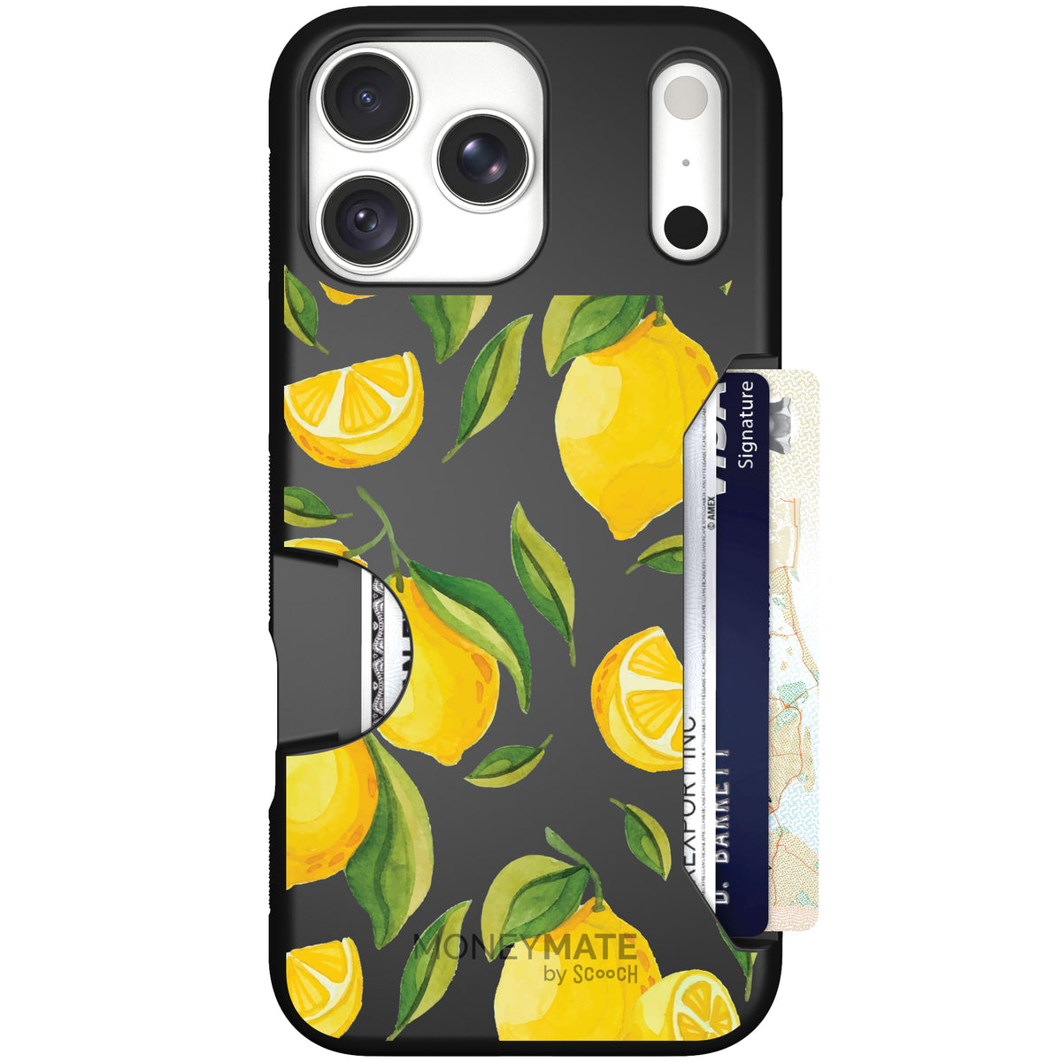 Moneymate Amalfi Lemons for iPhone 18 Pro Max — case